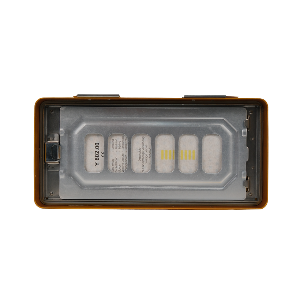 Mini Sterilizasyon Konteyner Sarı