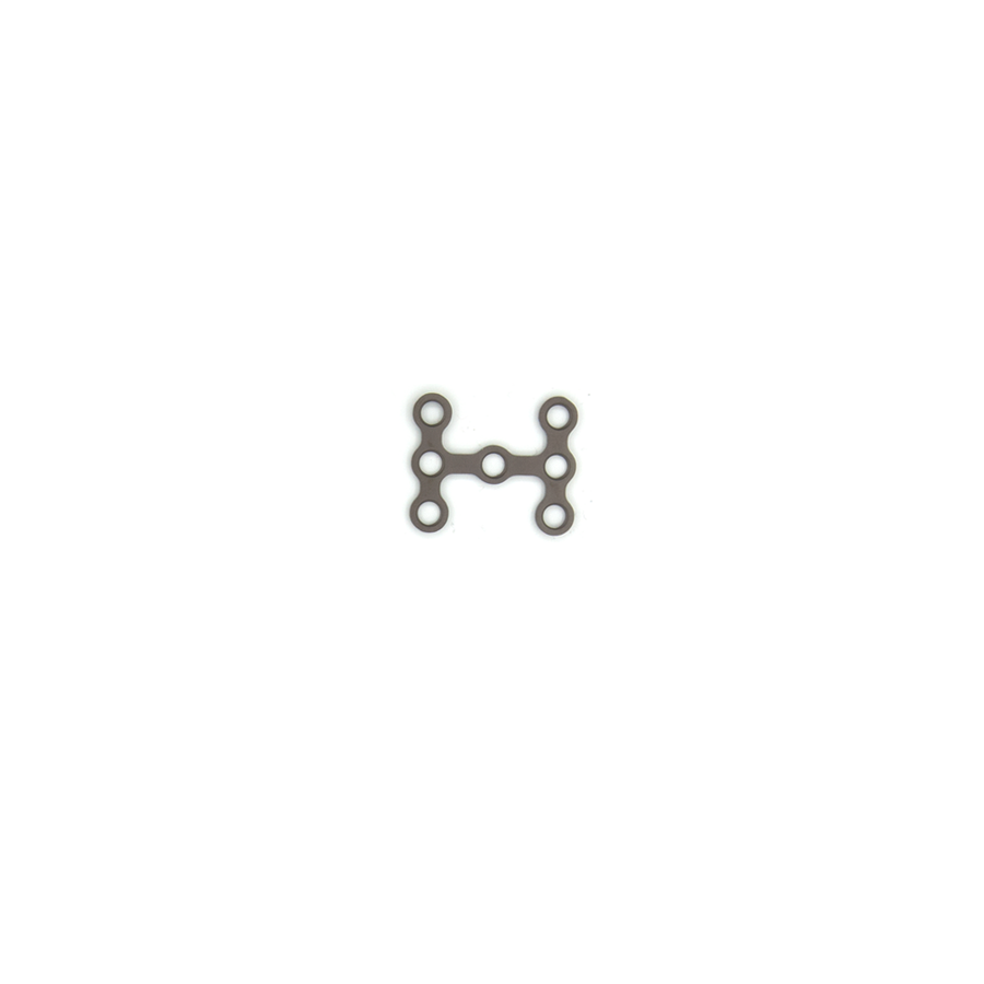 2,4 mm Mini Kilitli H Plak Titanyum