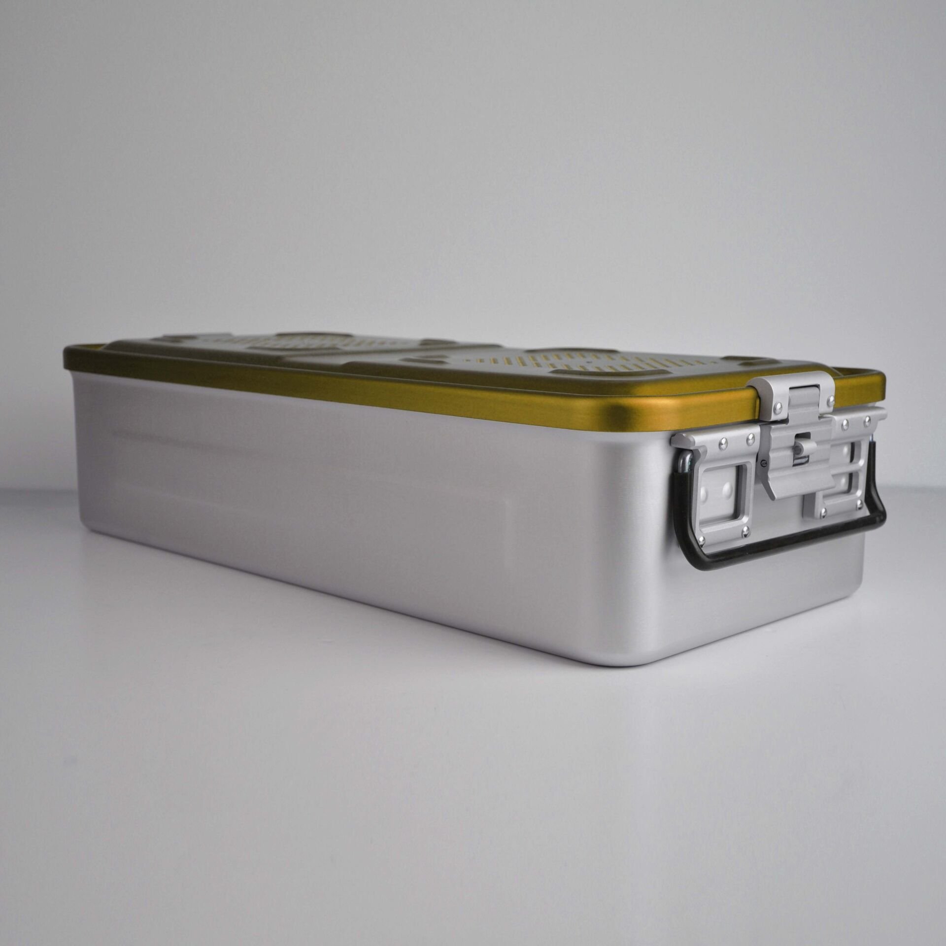 Tam boy Sterilizasyon Konteyner Sarı - 580X280X150