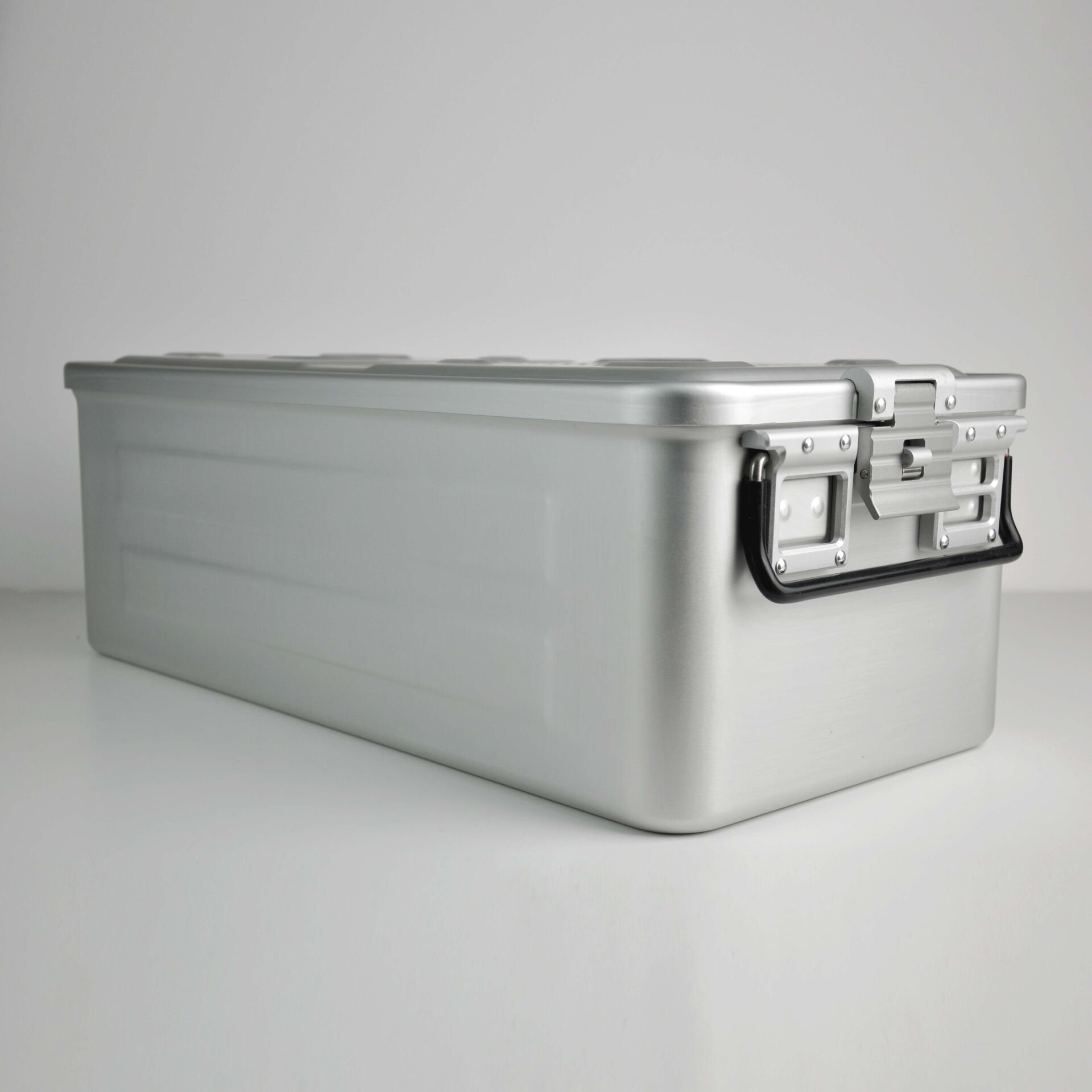 Tam boy Sterilizasyon Konteyner Gri - 580x280x200 mm