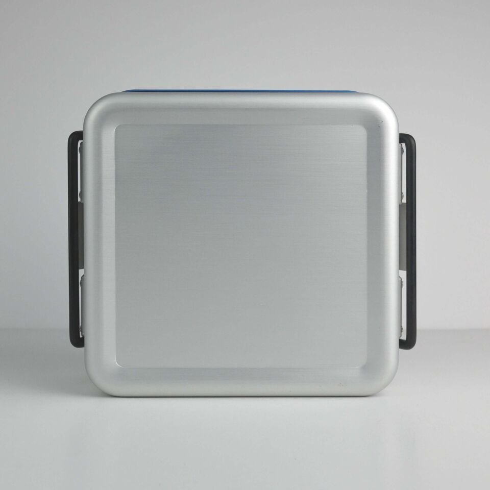Yarım Boy Sterilizasyon Konteyner 285X280X135 - Mavi