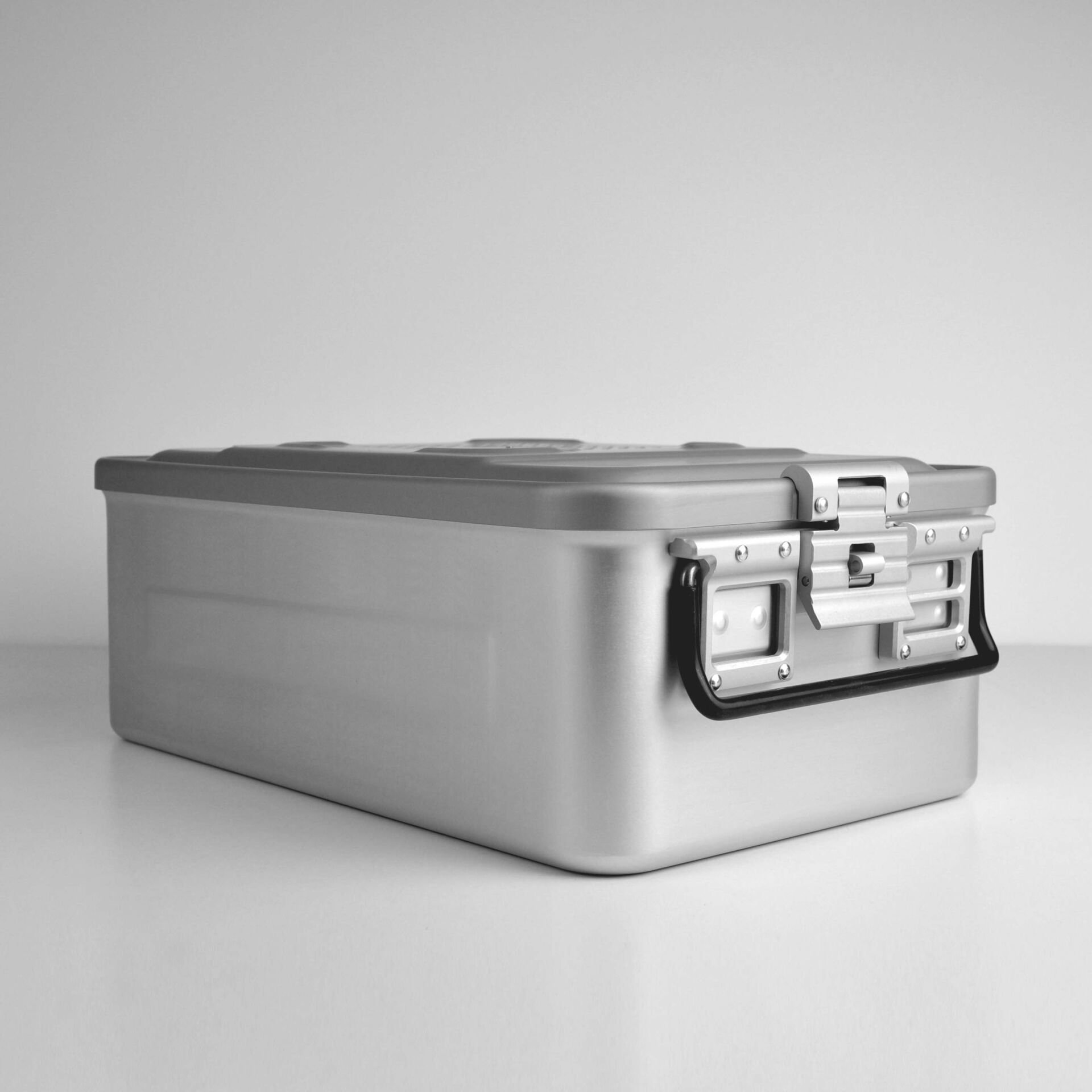 Orta Boy Sterilizasyon Konteyner Gri - 465X280X150