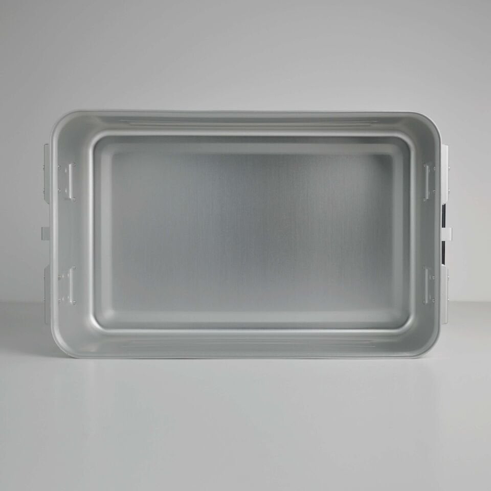 Orta Boy Sterilizasyon Konteyner Gri - 465X280X150