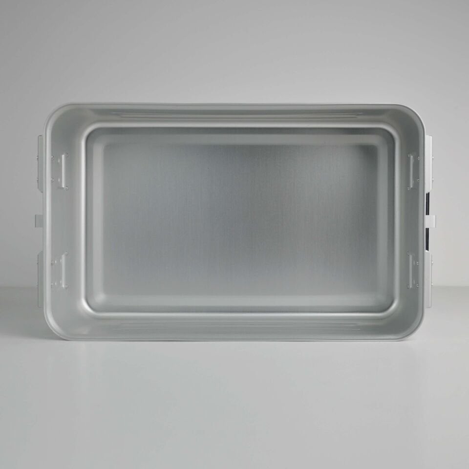 Orta Boy Sterilizasyon Konteyner Kırmızı - 465X280X150