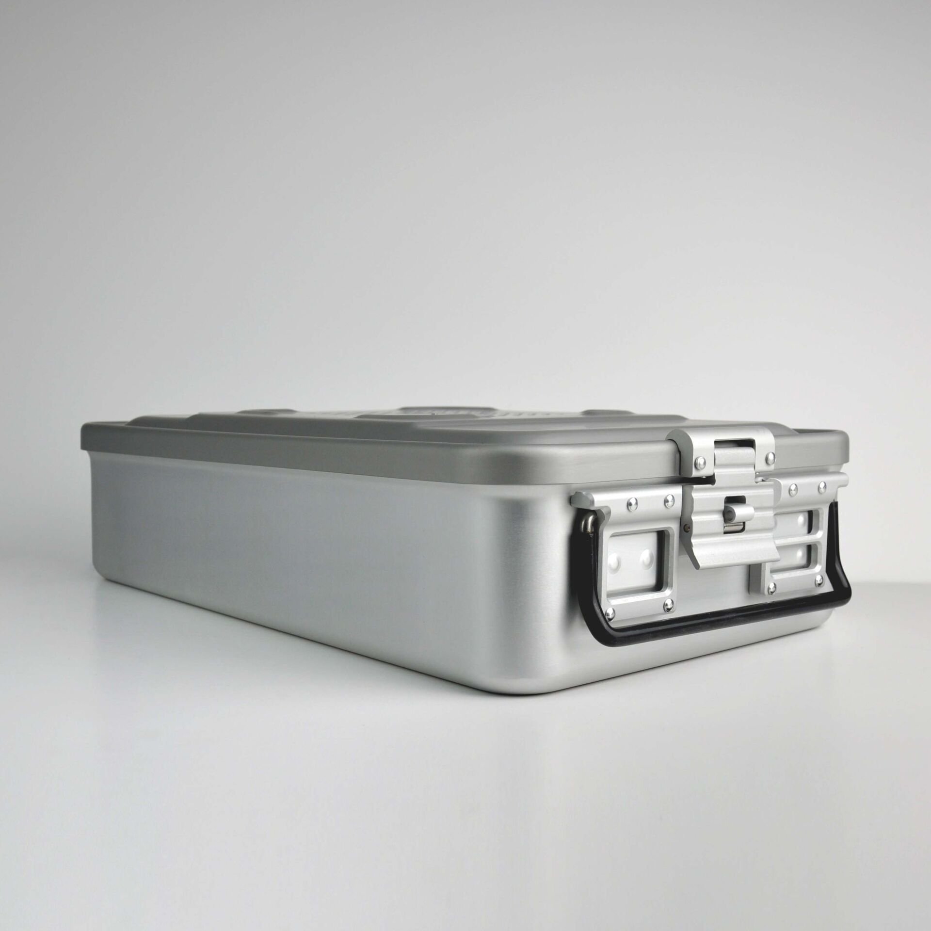 Orta Boy Sterilizasyon Konteyner Gri - 465x280x100