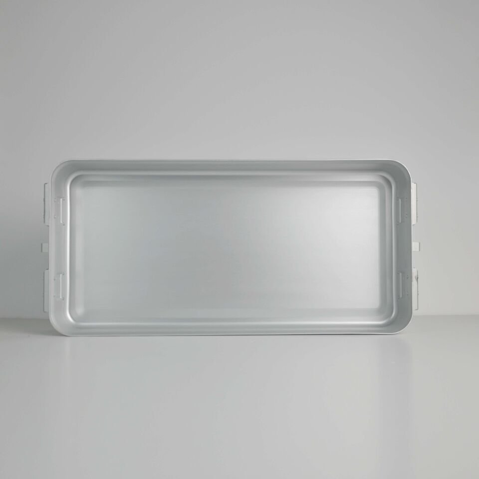 Tam boy Sterilizasyon Konteyner Siyah - 580X280X100