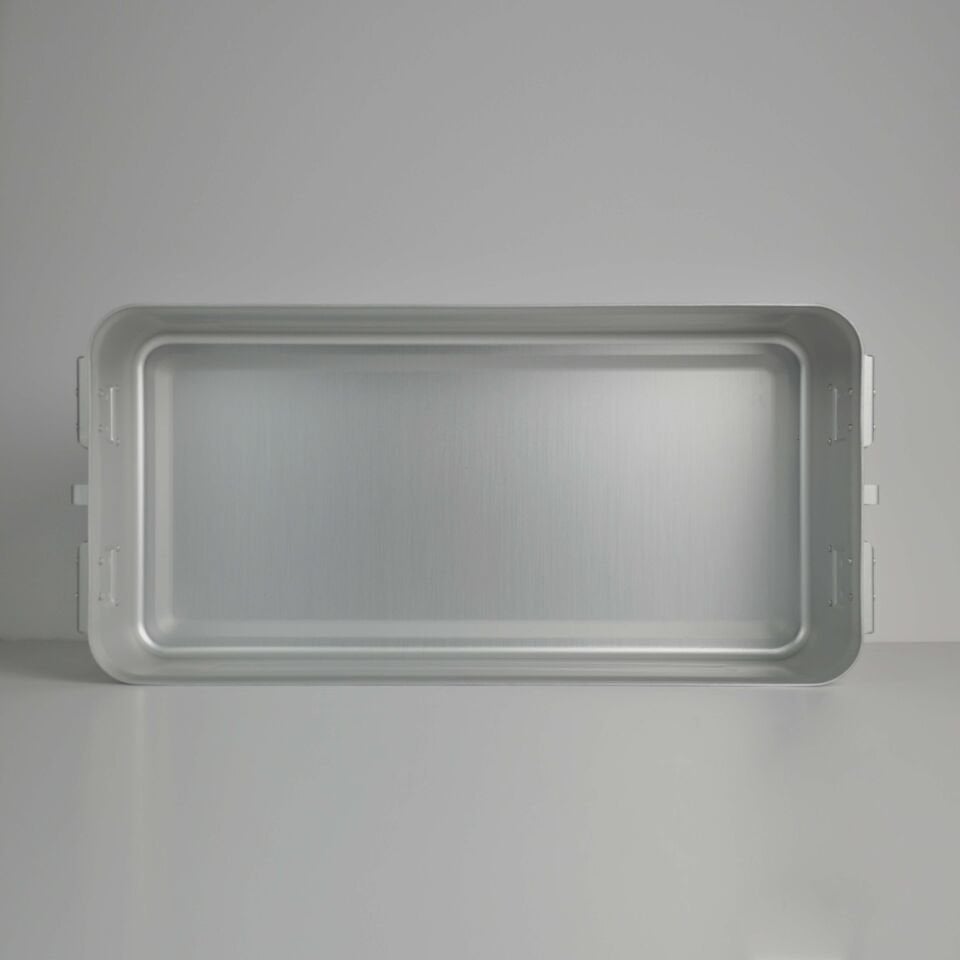 Tam boy Sterilizasyon Konteyner Siyah - 580X280X150