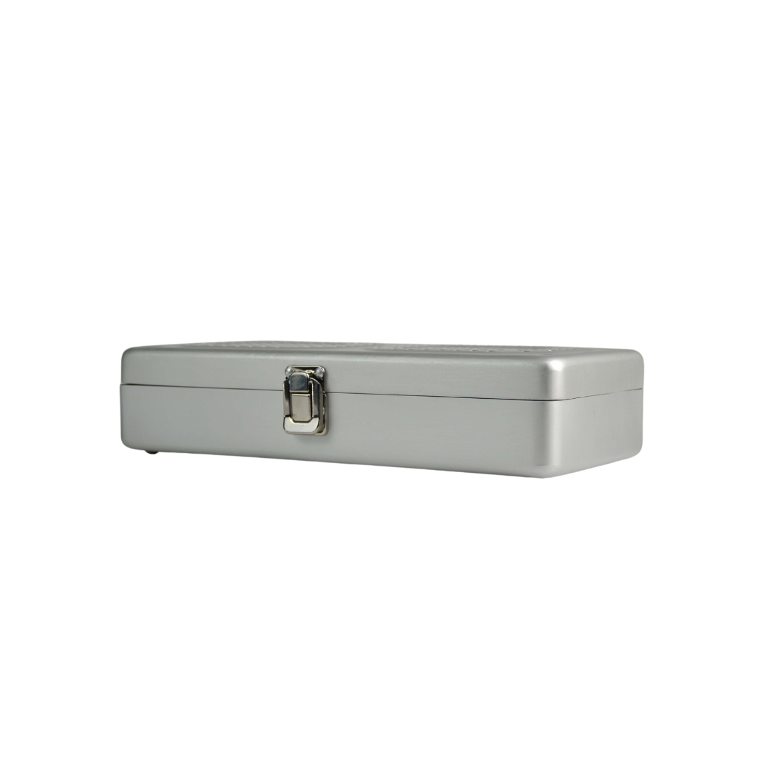 İmplant Sterilizasyon Konteyner Mavi - 310x138x65