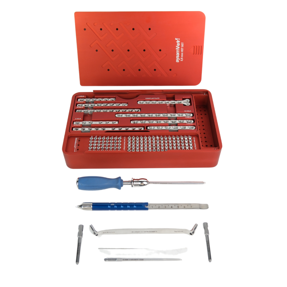3,5 mm Mini Veteriner Set Çelik