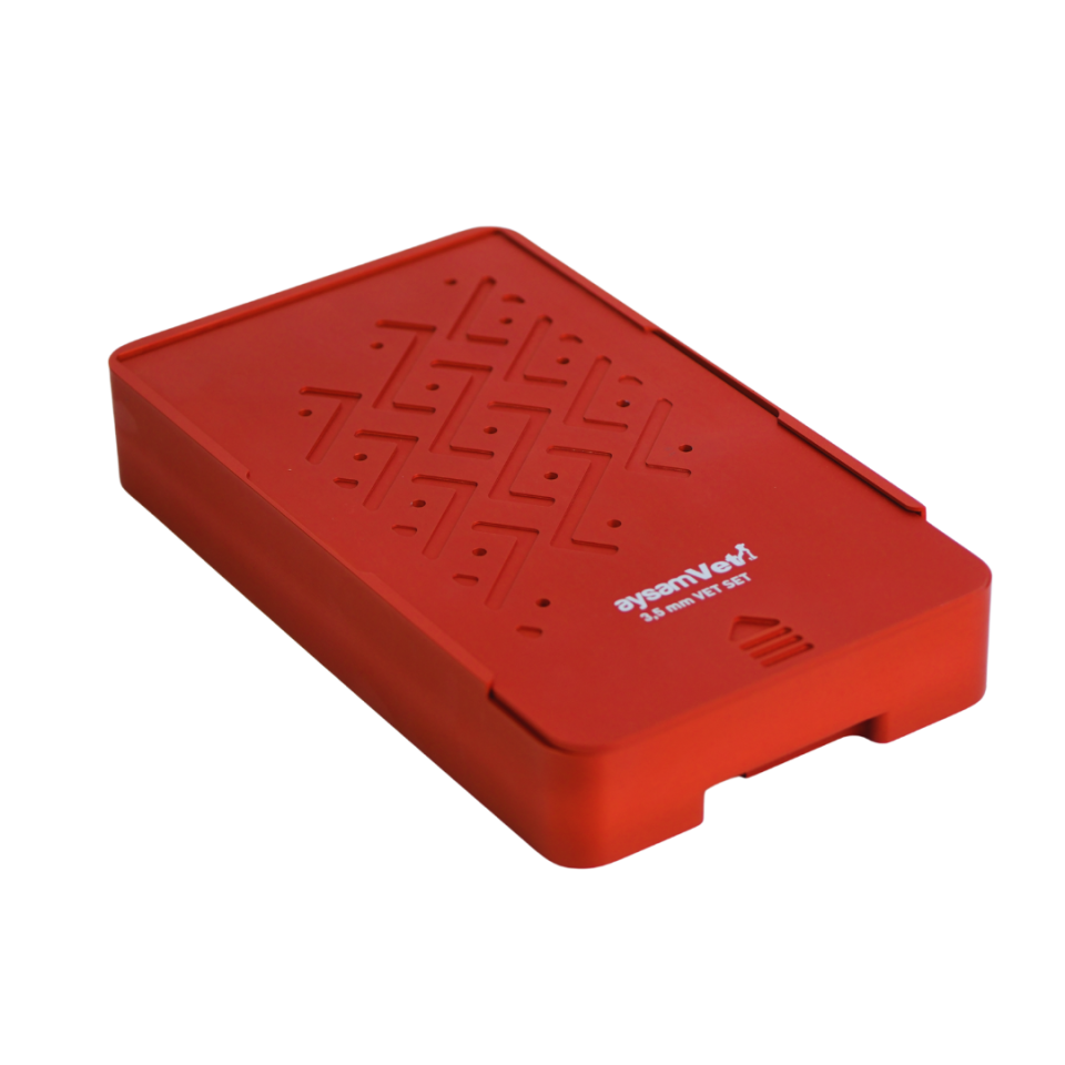 3,5 mm Mini Veteriner Set Titanyum