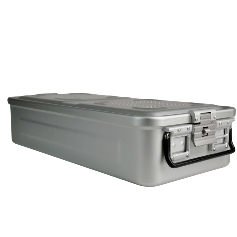 Tam Boy Sterilizasyon Konteyner Mavi